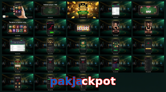 Main screen of Pakjackpot bet page for PK players