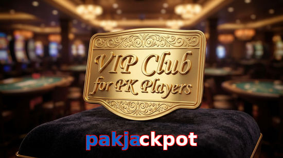 Main screen of Pakjackpot vip page for PK players